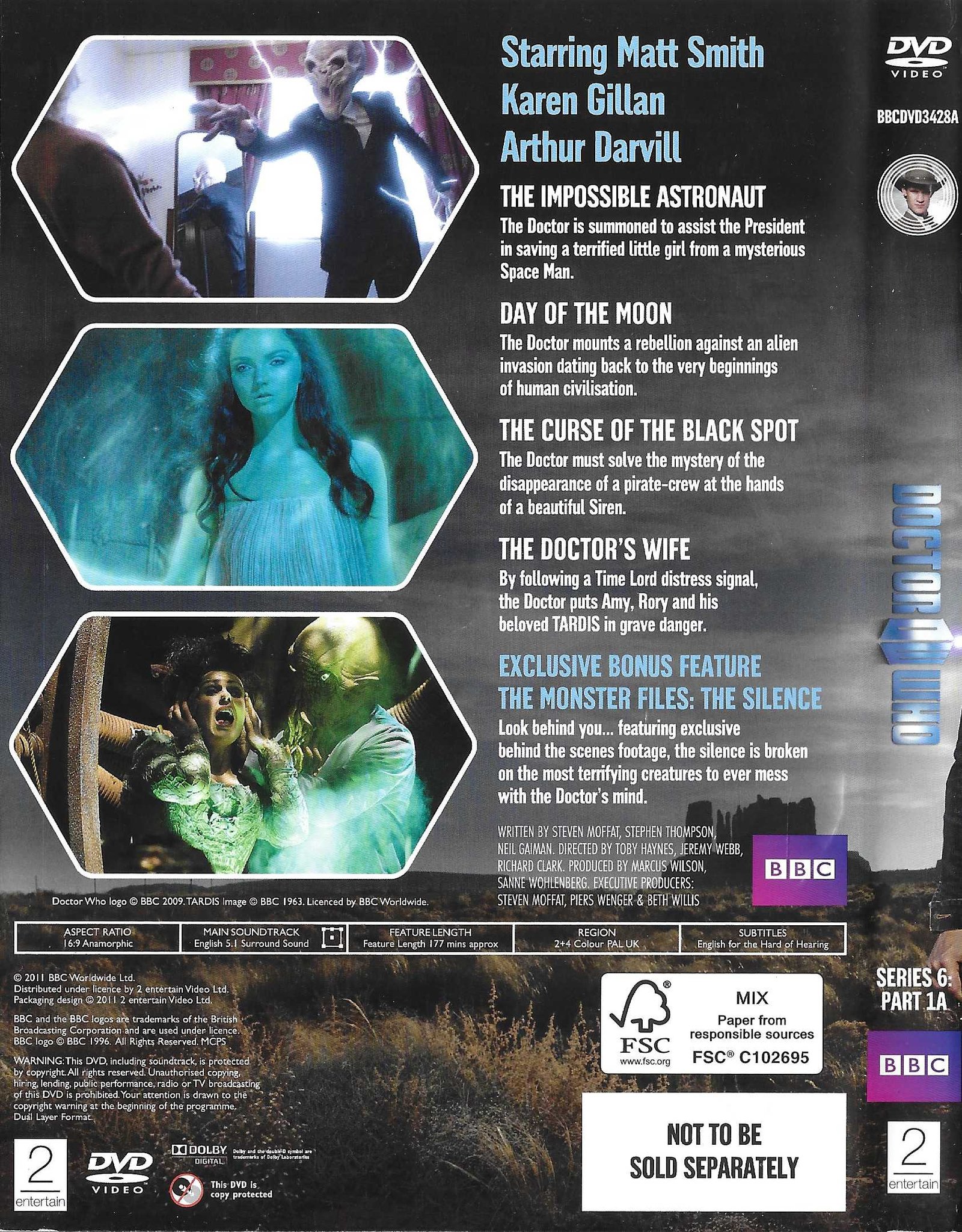 Inserts from BBCDVD 3428